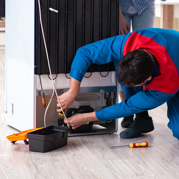 how much do you charge for refrigerator repair services in Irvington NJ